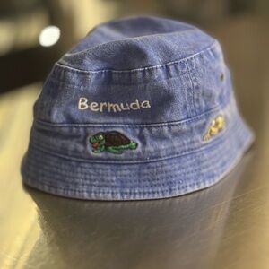 Kids- Denim Bermuda Bucket Hat
